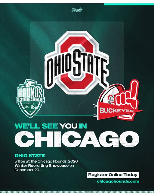 Winter Recruiting Showcase event flyer from @buckeyerugby