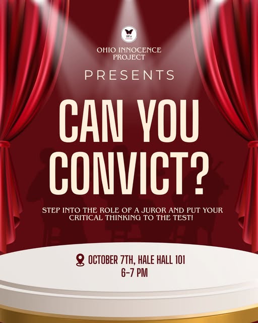 Can You Convict? event flyer from @oipuosu