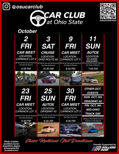 Car Meet — Instagram source 1, image 3, posted by @osucarclub