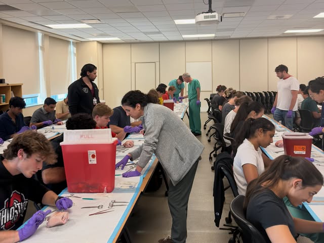 Suture Workshop with Dr. Farhadi — Instagram source 1, image 2, posted by @osuprsig