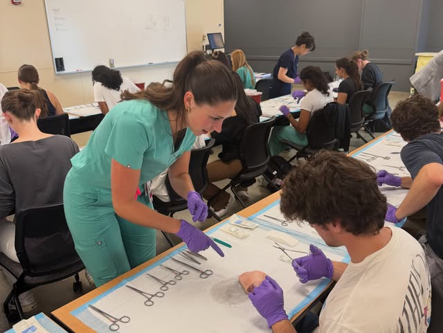 Suture Workshop with Dr. Farhadi — Instagram source 1, image 4, posted by @osuprsig