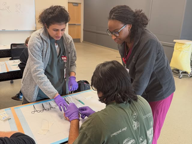 Suture Workshop with Dr. Farhadi — Instagram source 1, image 6, posted by @osuprsig