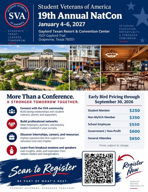 19th Annual NatCon (NatCon 2027) event flyer from @sva_osu